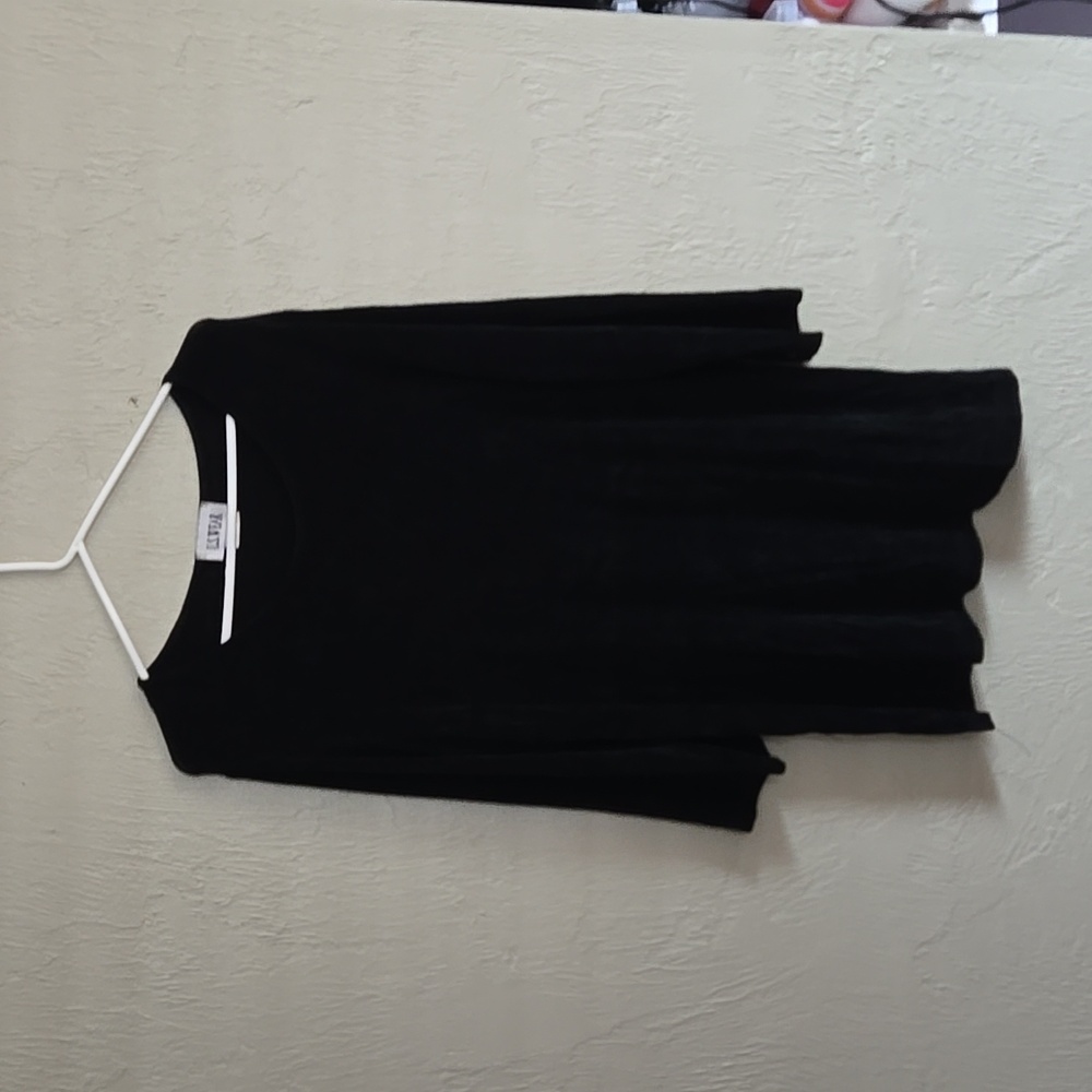 Black Tunic Top size XL
